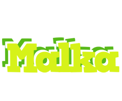 Malka citrus logo