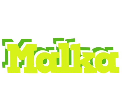 Malka citrus logo