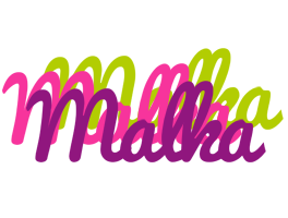 Malka flowers logo