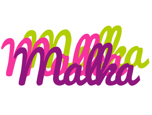 Malka flowers logo