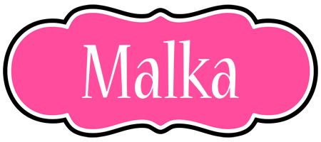 Malka invitation logo