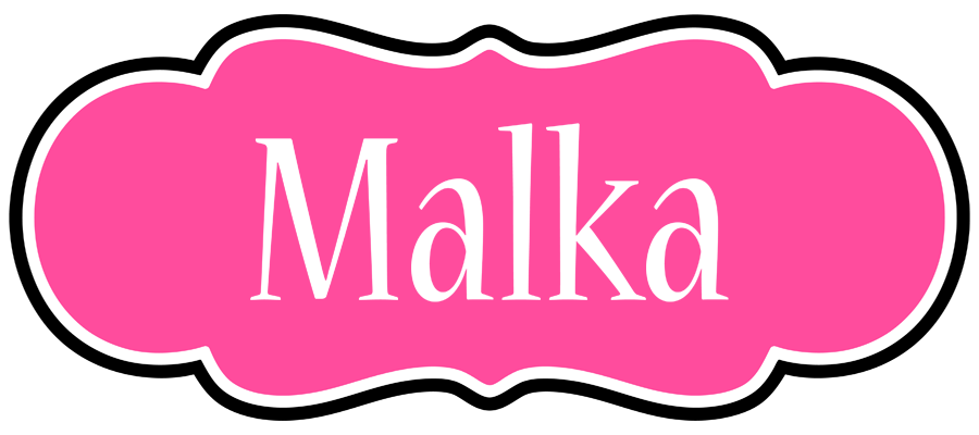 Malka invitation logo