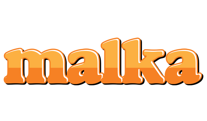 Malka orange logo