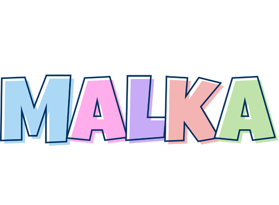 Malka pastel logo