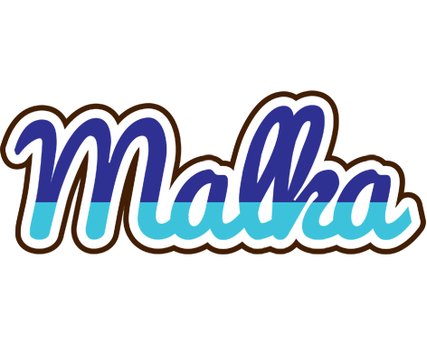 Malka raining logo
