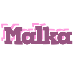 Malka relaxing logo