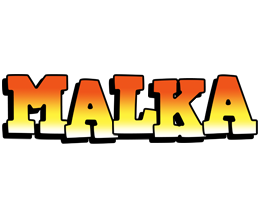 Malka sunset logo