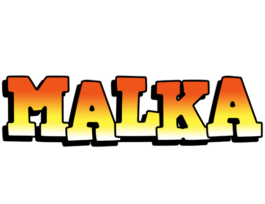 Malka sunset logo