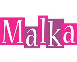 Malka whine logo