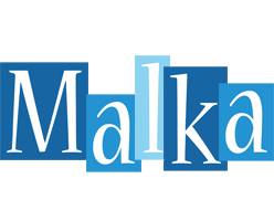 Malka winter logo