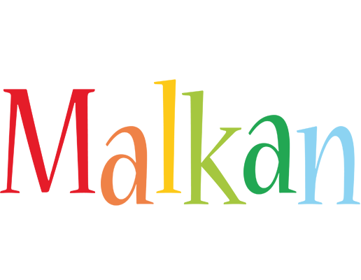 Malkan birthday logo