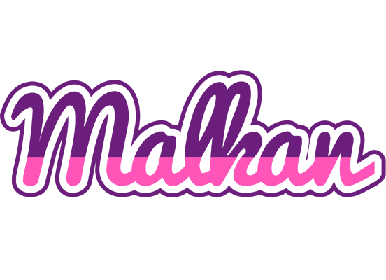 Malkan cheerful logo