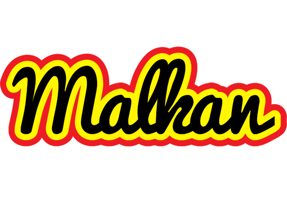 Malkan flaming logo