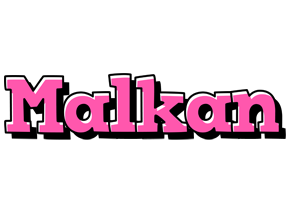 Malkan girlish logo