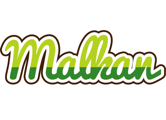 Malkan golfing logo
