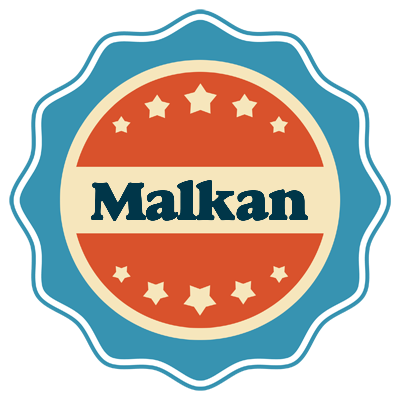 Malkan labels logo