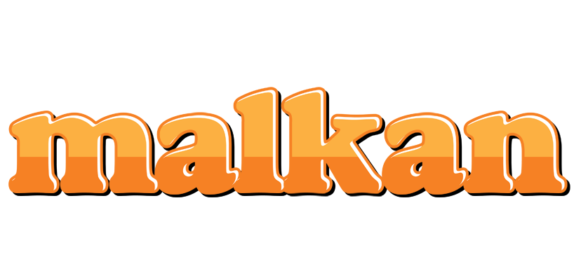 Malkan orange logo