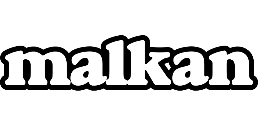 Malkan panda logo