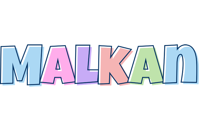 Malkan pastel logo