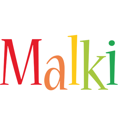 Malki birthday logo