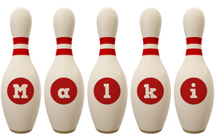 Malki bowling-pin logo