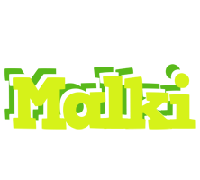 Malki citrus logo