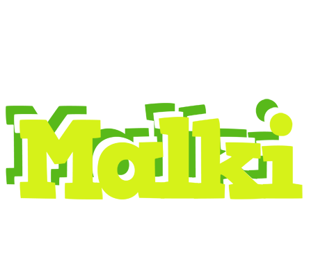 Malki citrus logo
