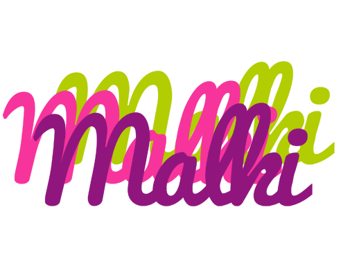 Malki flowers logo