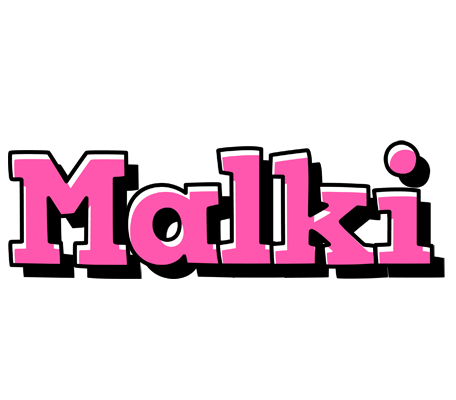 Malki girlish logo
