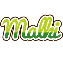 Malki golfing logo