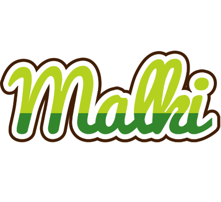 Malki golfing logo
