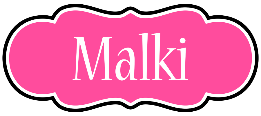 Malki invitation logo