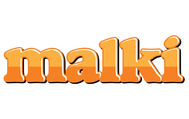 Malki orange logo
