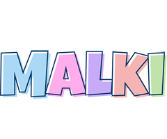 Malki pastel logo