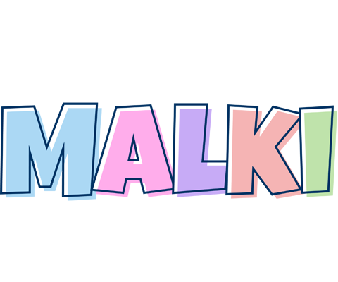 Malki pastel logo