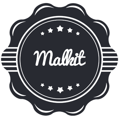 Malkit badge logo