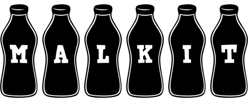 Malkit bottle logo