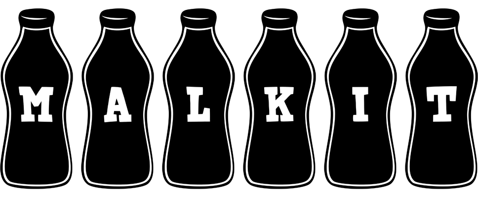 Malkit bottle logo