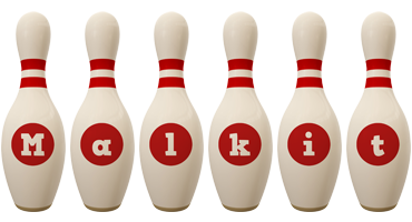 Malkit bowling-pin logo