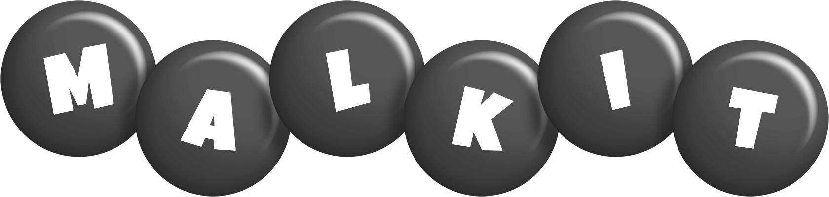 Malkit candy-black logo