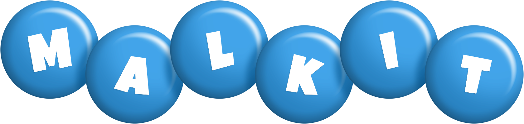 Malkit candy-blue logo