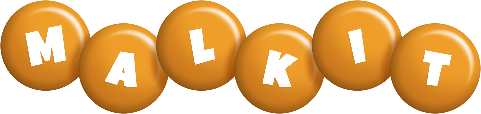 Malkit candy-orange logo