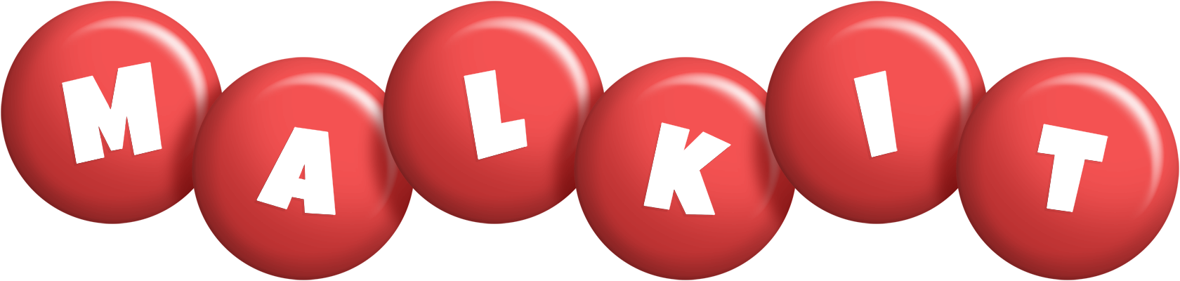Malkit candy-red logo