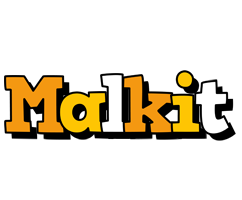 Malkit cartoon logo