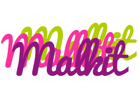 Malkit flowers logo