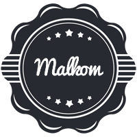 Malkom badge logo