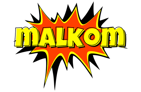 Malkom bazinga logo