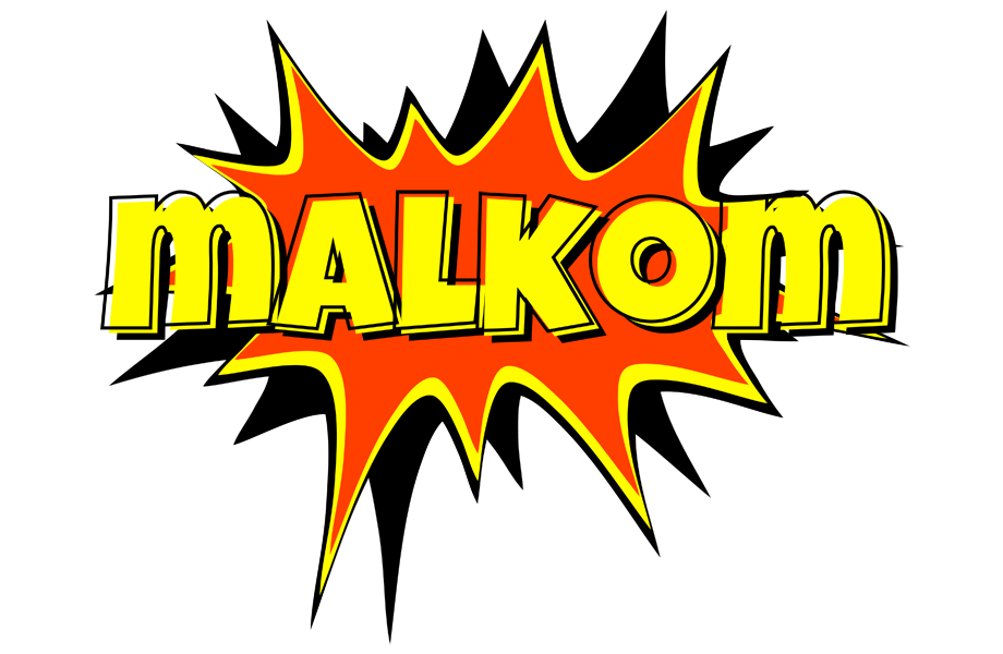 Malkom bazinga logo