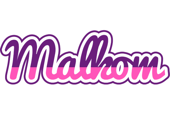 Malkom cheerful logo