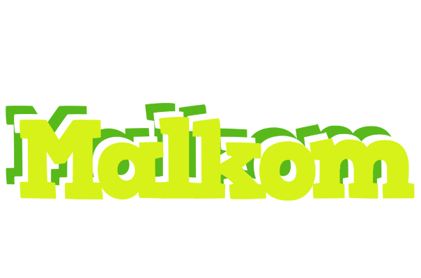 Malkom citrus logo
